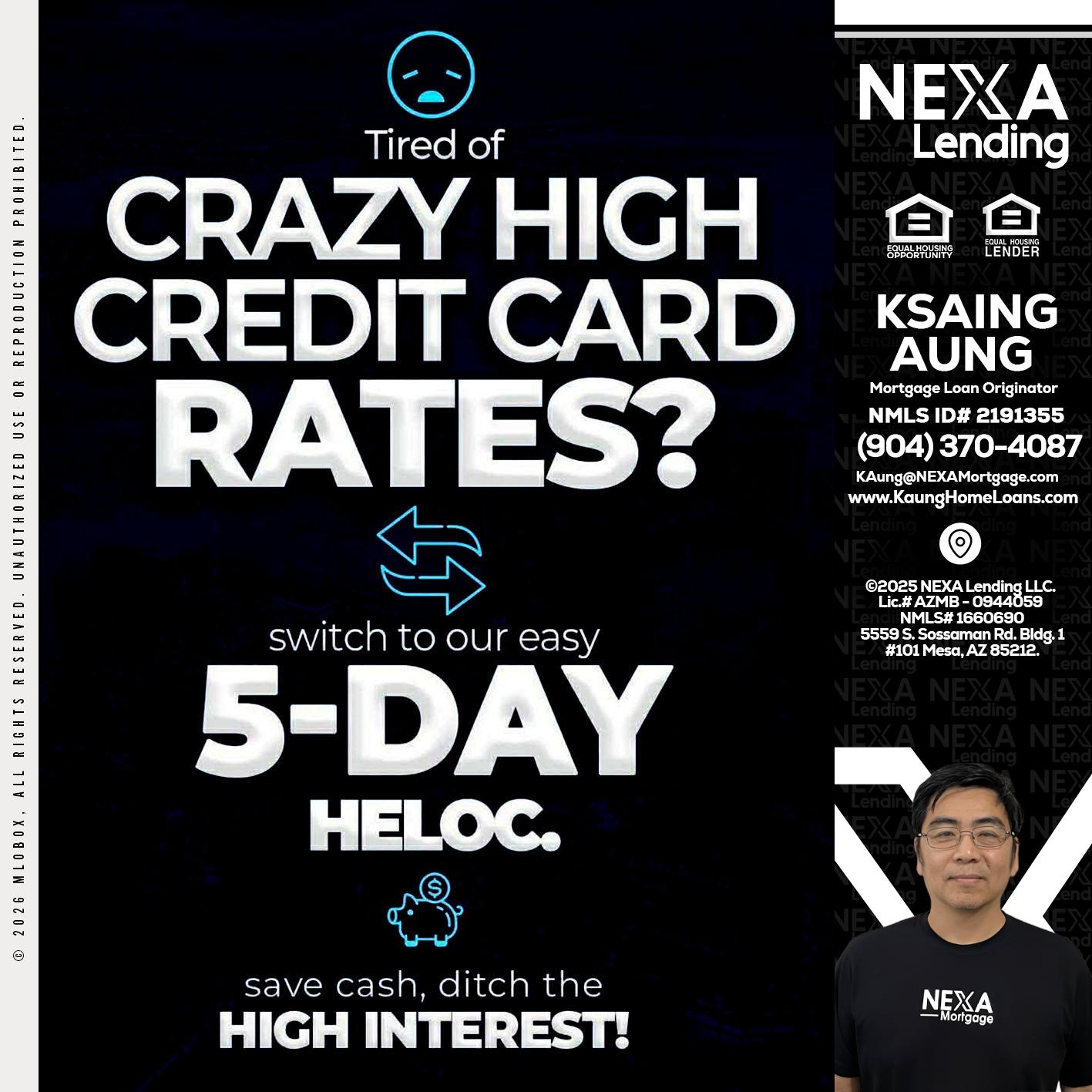 CRAZY HIGH - Ksaing Aung -Mortgage Loan Originator