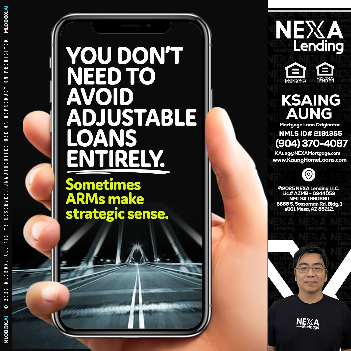 YOU DONT NEED - Ksaing Aung -Mortgage Loan Originator