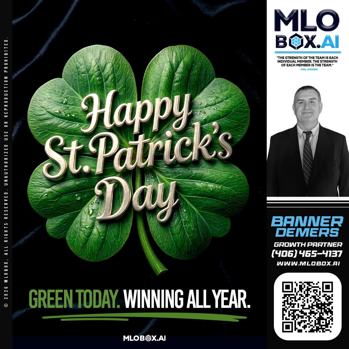 happy st Patricks day - Ksaing Aung -Mortgage Loan Originator