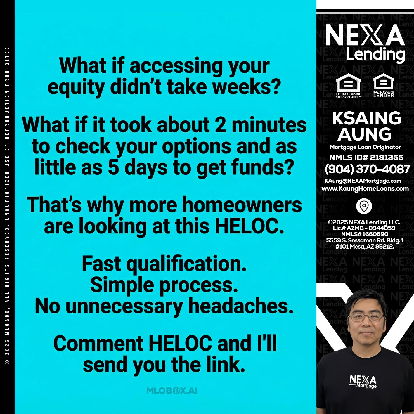 what if - Ksaing Aung -Mortgage Loan Originator