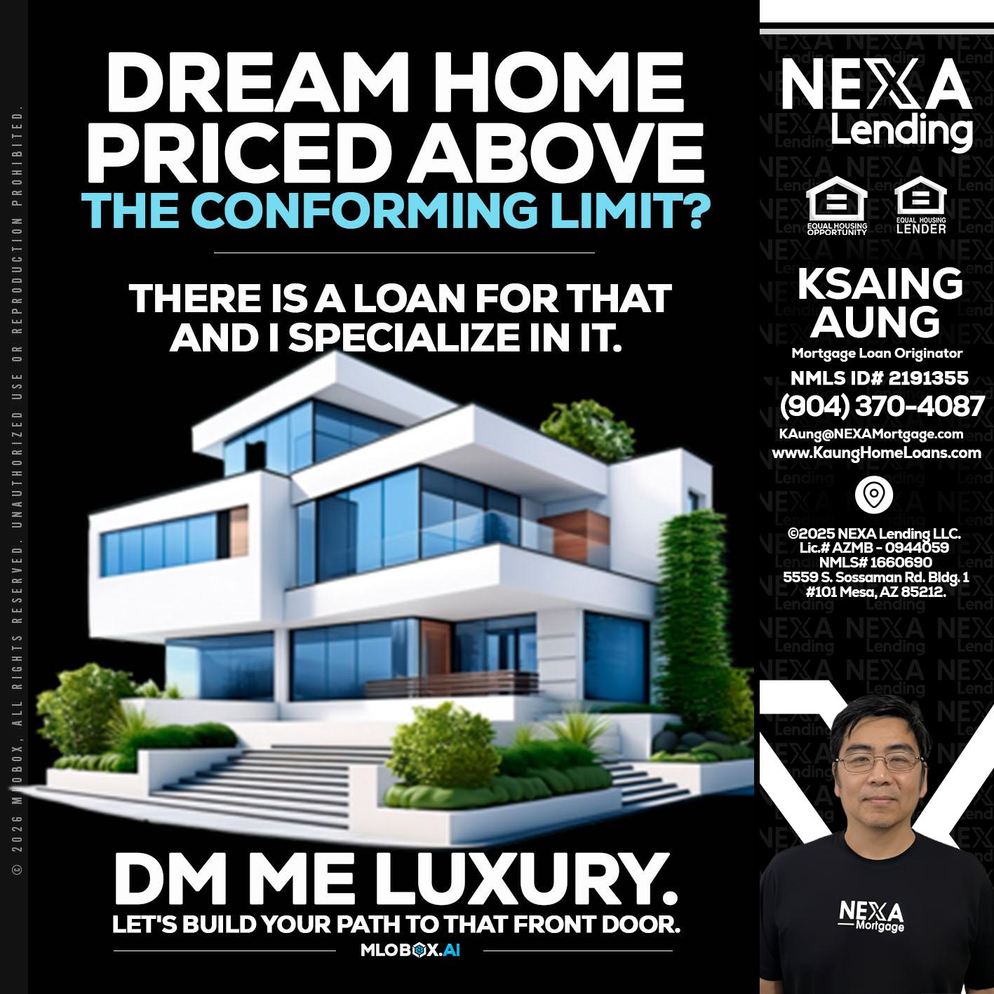 DREAM HOME - Ksaing Aung -Mortgage Loan Originator