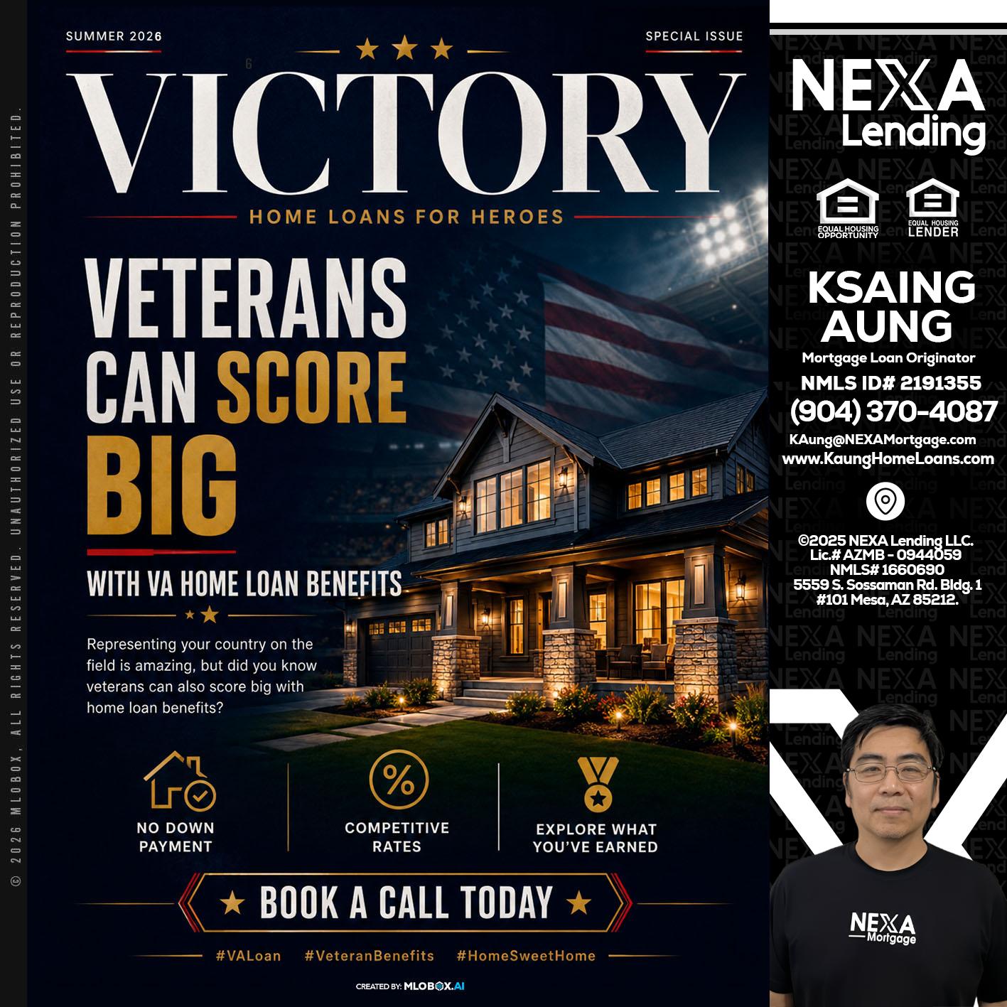 VICTORY - Ksaing Aung -Mortgage Loan Originator