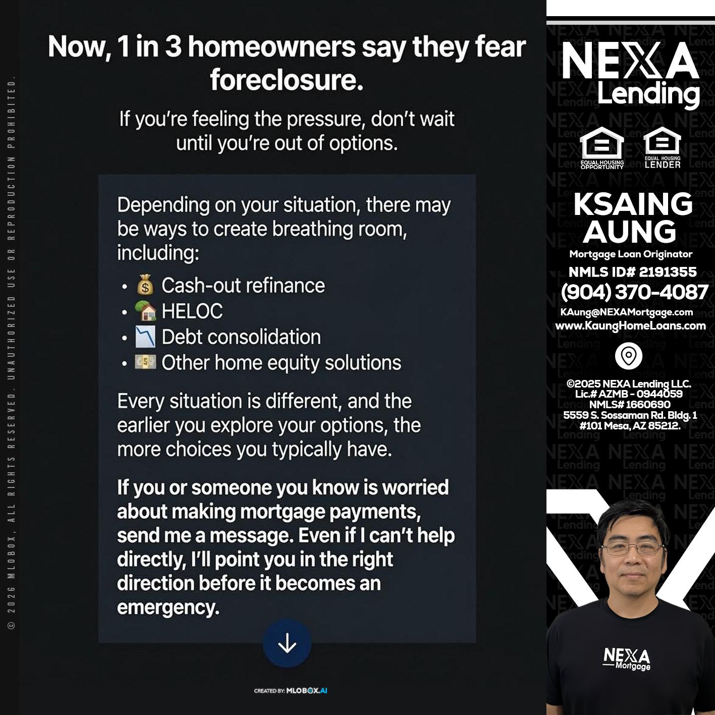 NOW - Ksaing Aung -Mortgage Loan Originator