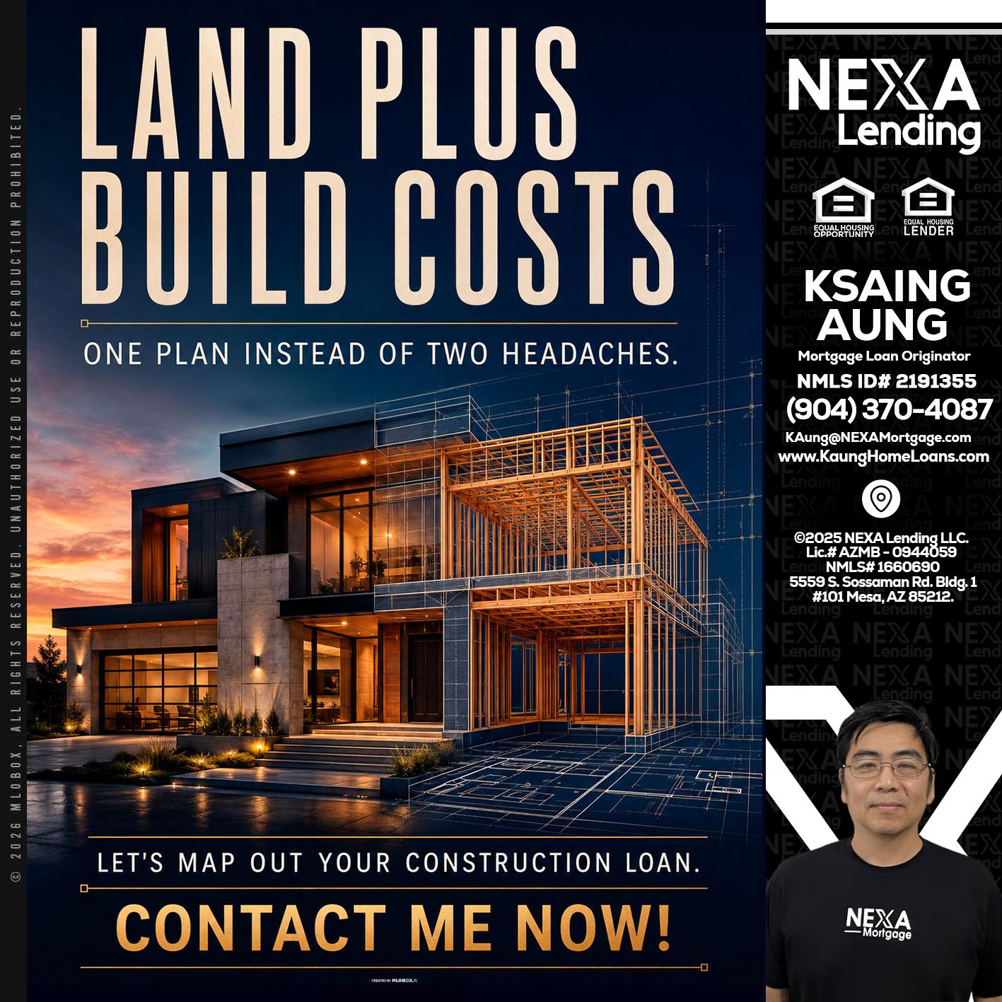LAND PLUS - Ksaing Aung -Mortgage Loan Originator